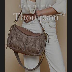 MZ Wallace thompson taupe Nylon & leather hobo bag